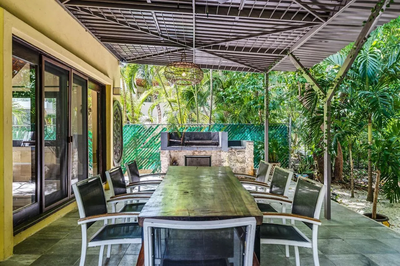 Beautiful House In Playacar 4 Bedrooms Beach Tennis Ac Playa del Carmen